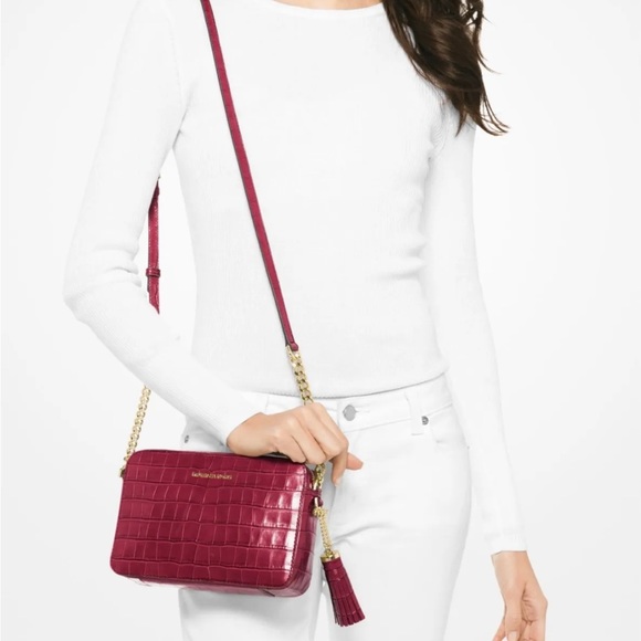 Michael Kors Ginny croc crossbody - Picture 13 of 13